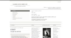 Desktop Screenshot of louiscarre.fr